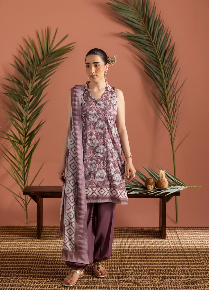 Bagheecha by Gul Ahmed Unstitched Printed Lawn 3 Piece Suit GA26ULB CL62450 - Casual Collection