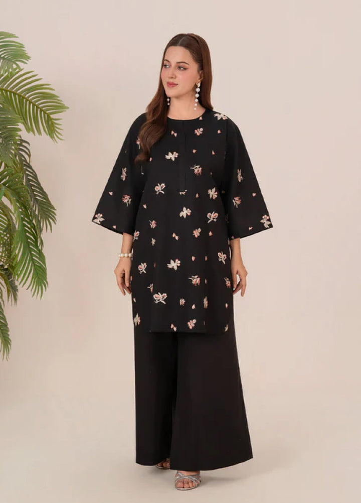 The Basic by Chandan Nagri Women Pret Co Ord Set Lawn Solids 2 Piece Lira - Summer Collection