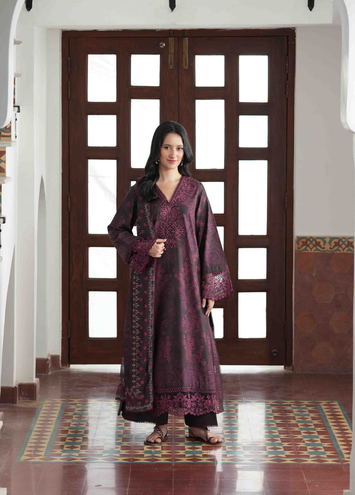 Summer Lines by Neeshay Unstitched Printed Lawn 3 Piece Suit NSH26ULS Marvelle - Eid Collection