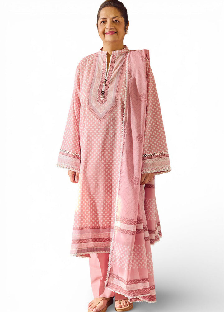 Tribute To Mother by Gul Ahmed Unstitched Printed Lawn 3 Piece Suit GA26UTM CL-62103 A - Summer Collection