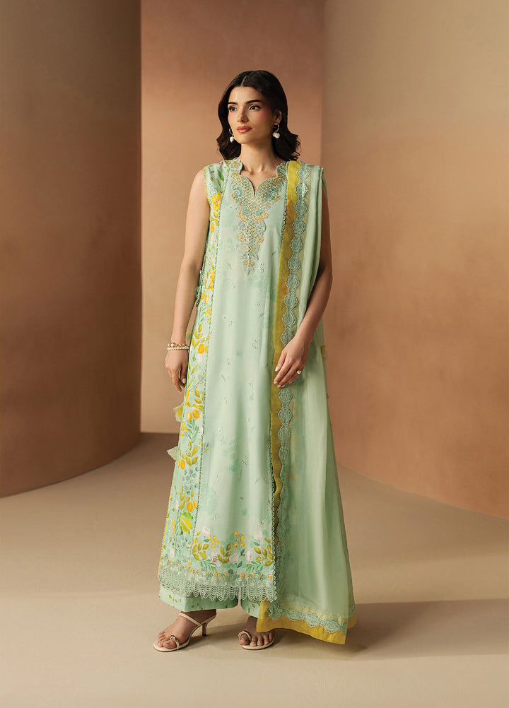 Haze A Prints by Afrozeh Unstitched Printed Lawn 3 Piece Suit AF26UAP Lumina FWU-114 - Summer Collection
