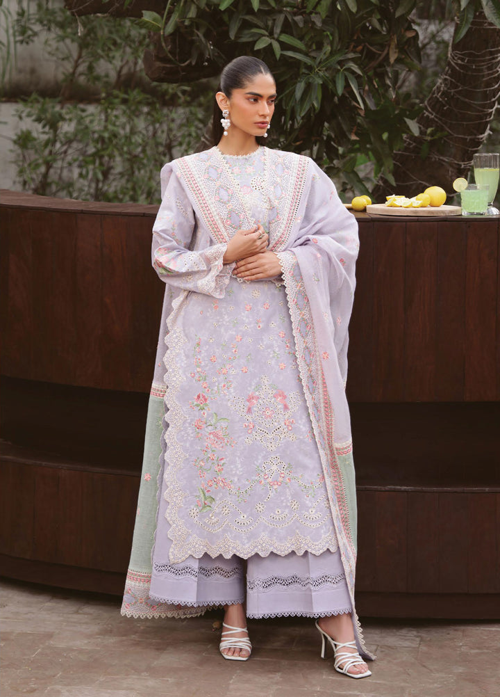 Serein by Ayzel Unstitched Embroidered Lawn 3 Piece Suit AAF26USL Sorea - Eid Collection
