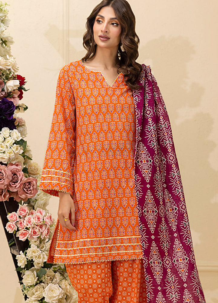 Salina by Regalia Textiles Unstitched Digital Printed Lawn 3 Piece Suit RG26SUVII D-5 - Summer Collection