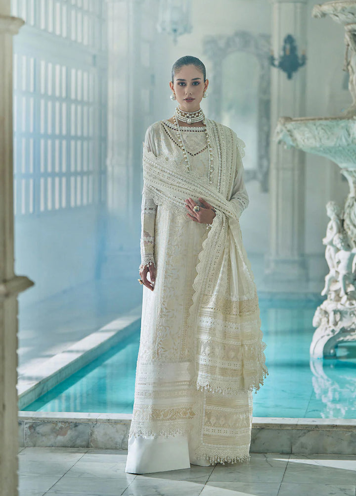 Sobia Nazir Unstitched Embroidered Luxury Lawn 3 Piece Suit SN26ULE D-09 A - Eid Collection