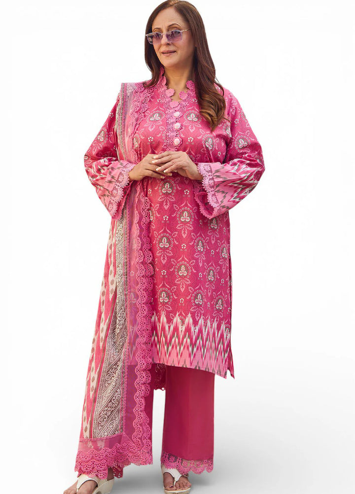 Tribute To Mother by Gul Ahmed Unstitched Printed Lawn 3 Piece Suit GA26UTM CL-52663 A - Summer Collection