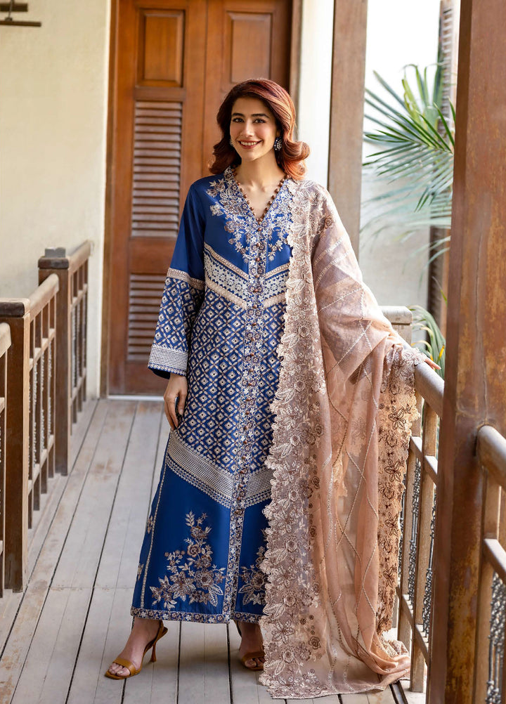 Astoria by Mushq Unstitched Embroidered Lawn 3 Piece Suit MQ26UAL 302-Zenith - Festive Collection