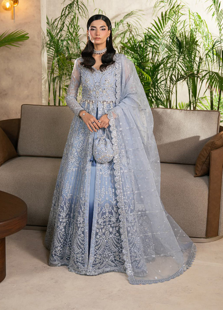 Azira by Gulaal Unstitched Luxury Embroidered Organza 3 peice GL25AF LFU-02 Zahira - Formals Collection