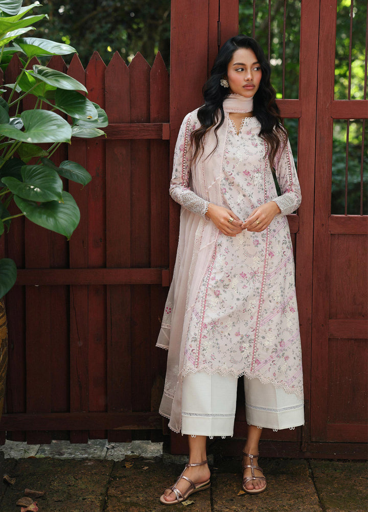 Q Prints by Qalamkar Unstitched Lawn Printed 3 Piece Suit QLK26QP Ailsa - Summer Collection