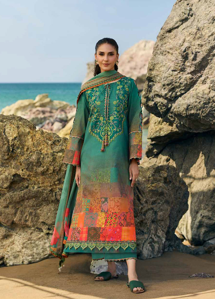 Swiss Miss by Charizma Unstitched Embroidered Swiss Voil 3 Piece Suit CHR26USM CSM6-07 - Summer Collection