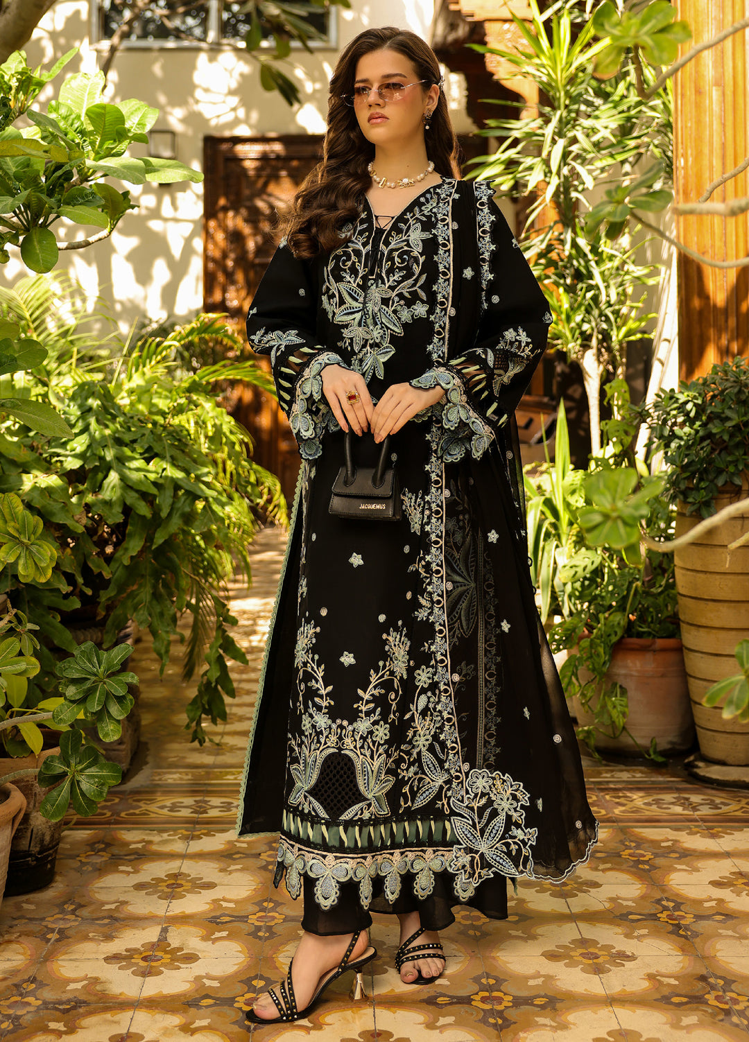 Shanaya by Mahnur Unstitched Embroidered Lawn 3 Piece Suit MN26USL SH-06 - Summer Collection
