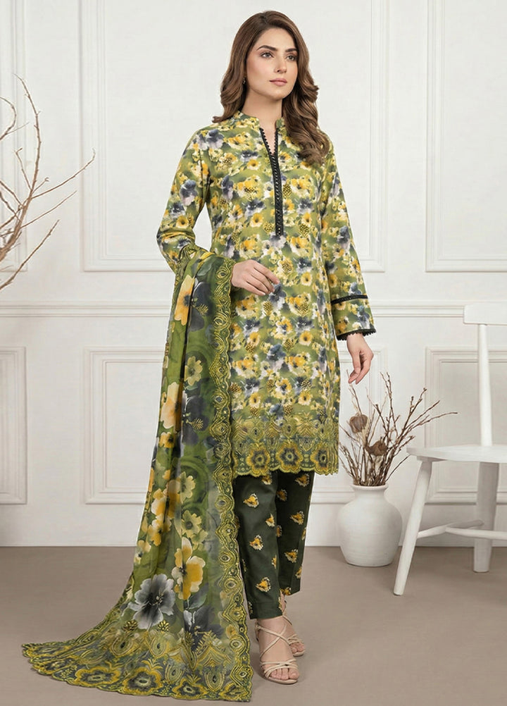 Anmol by Ishq e Rang RTW Embroidered Lawn 3 Piece Suit IR26RA Opal AA-3 - Casual Collection