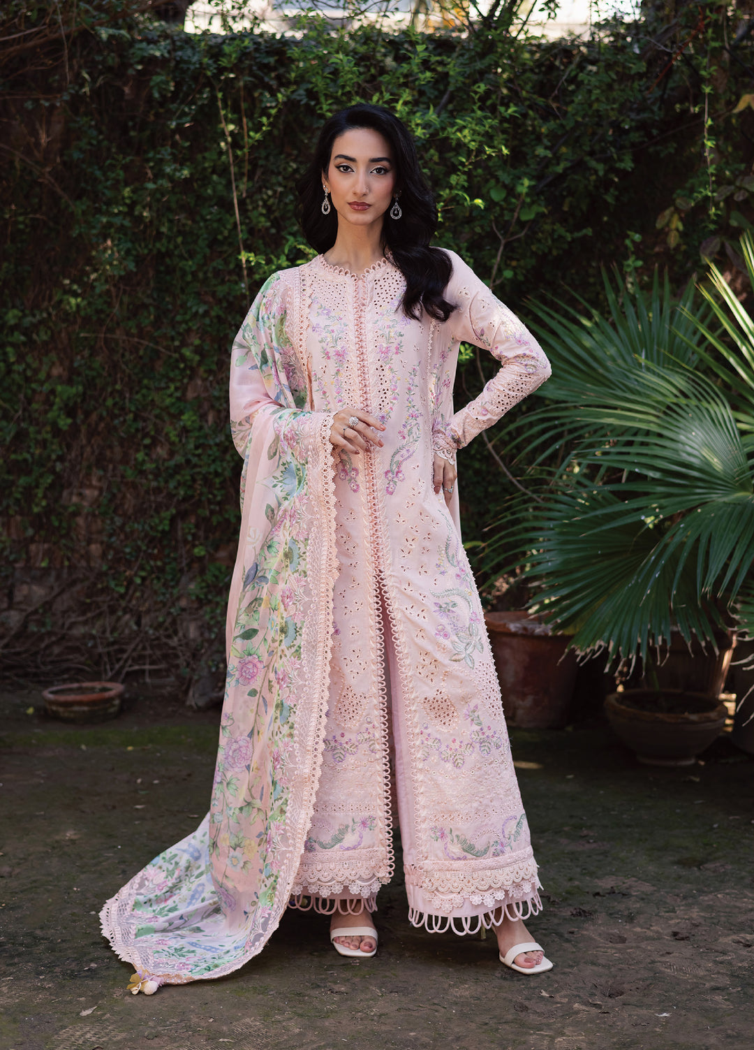 Celia by Zarposh Unstitched Embroidered Luxury Lawn 3 Piece Suit ZR26UCL ELYSE - Festive Collection