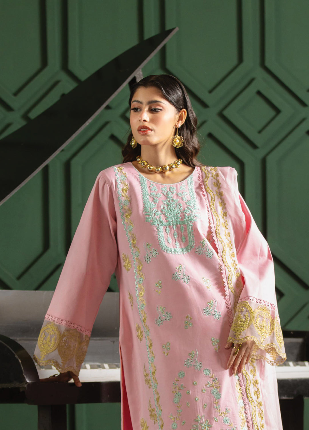 Noore by Ayleen Unstitched Embroidered Lawn 3 Piece Suit AY26ULN Shabnam - Eid Collection