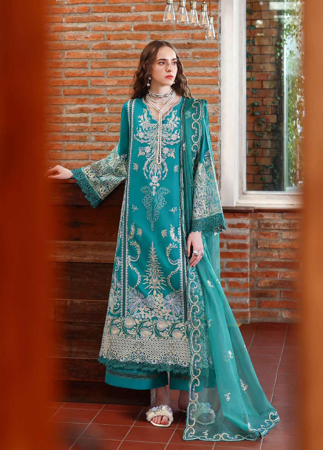 Belle Saison by Esmel Unstitched Embroidered Lawn 3 Piece Suit EML26ULB Mirelle EUNSS260203 - Festive Collection