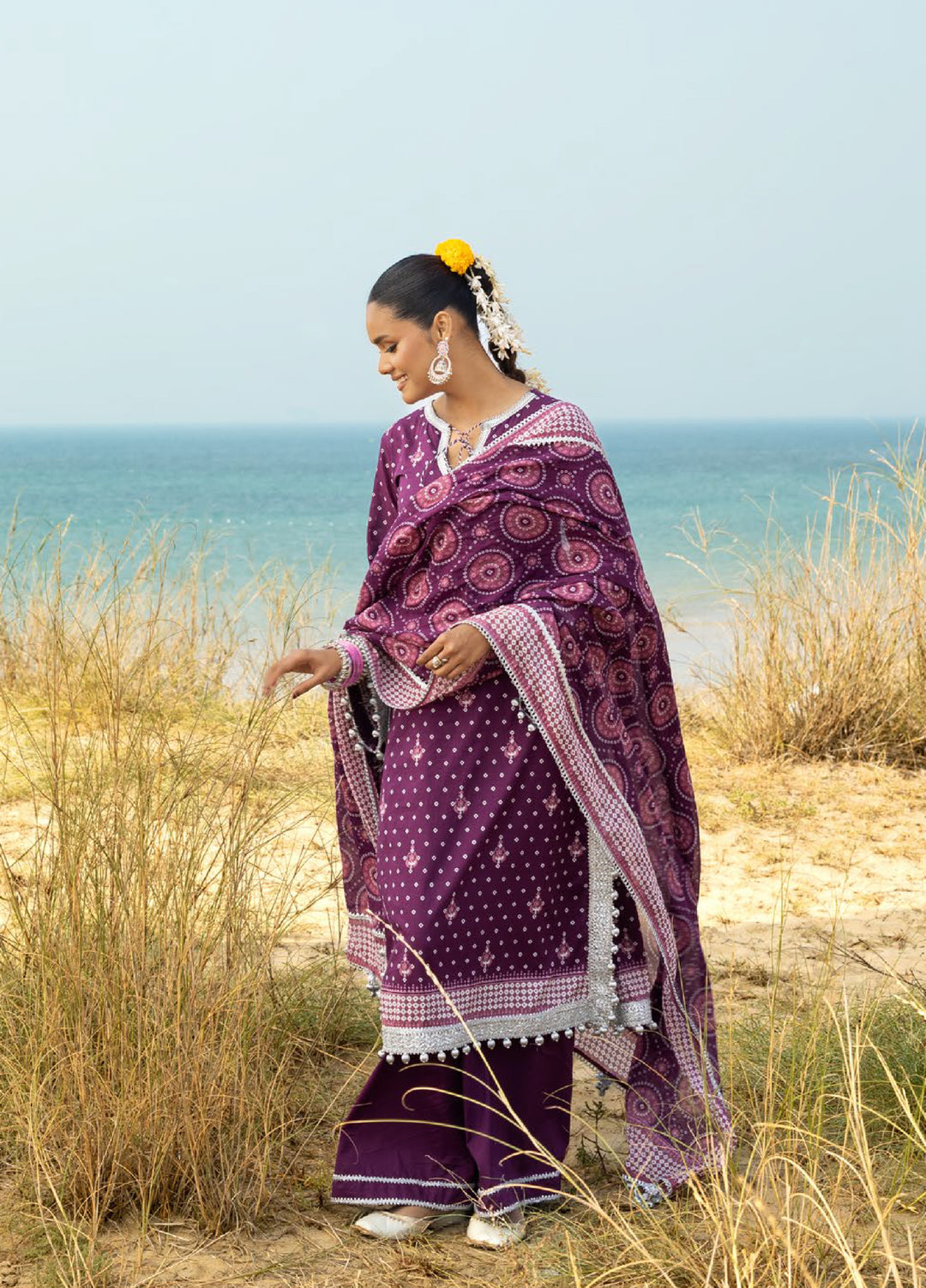 The Chunri by Gul Ahmed Unstitched Printed Lawn 3 Piece Suit GA26UTCL CL-62168 A - Summer Collection