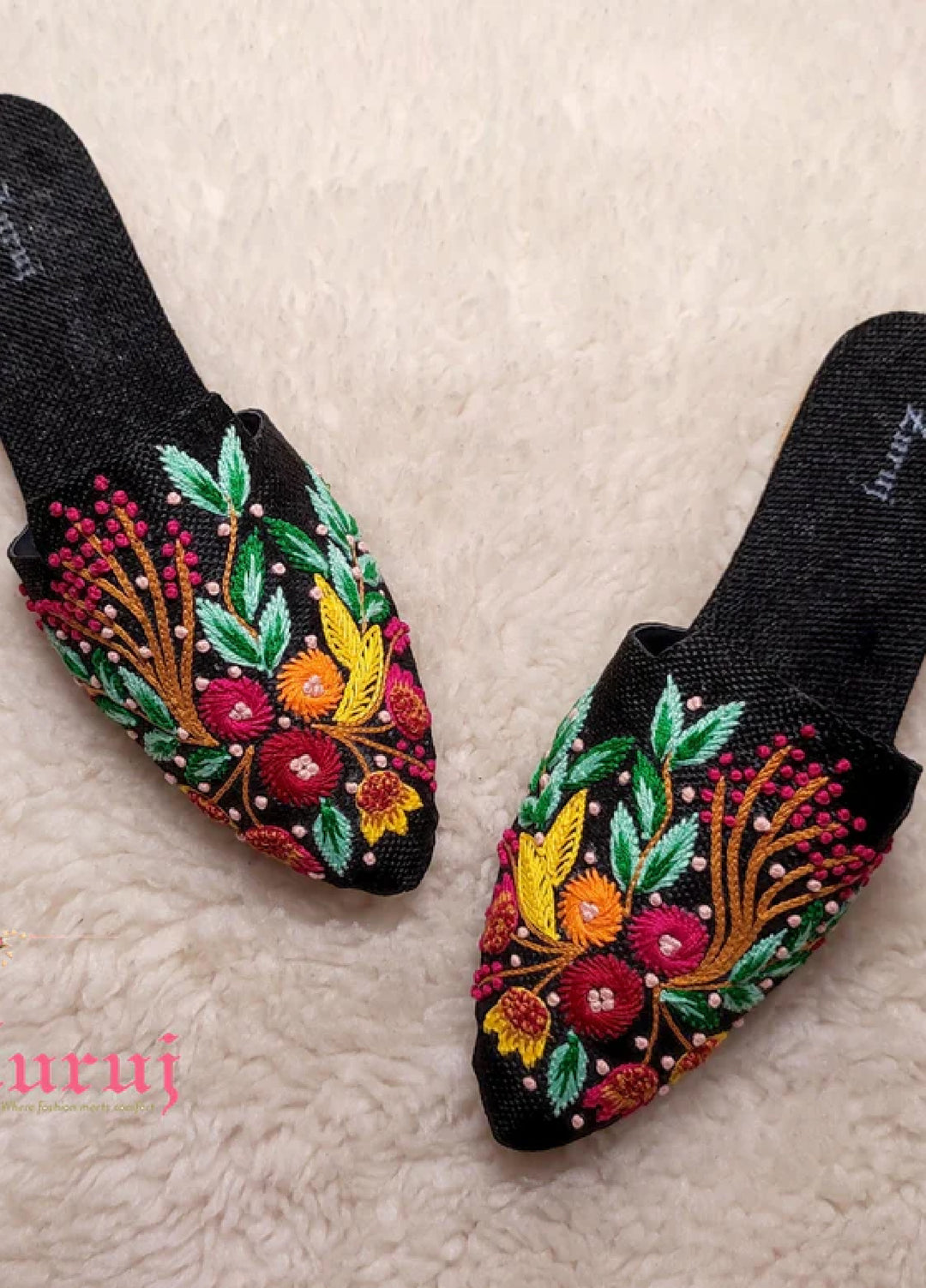 Zuruj Festive Style   Mules ML-34-J