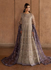 Lazawal by Lavish Premium Unstitched Embroidered Organza 3 Piece Suit LVP26UCL Beige Serenity - Festive Collection