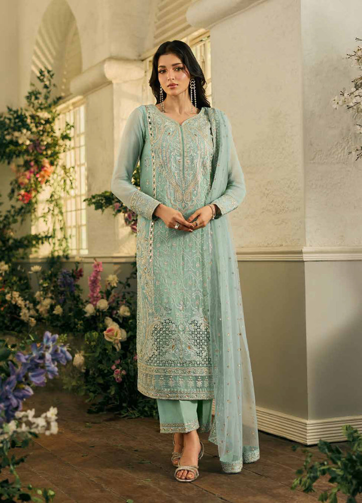 Celine by Charizma Unstitched Embroidered Chiffon 4 Piece Suit CHR26UC Celine CCE6-06 - Festive Collection