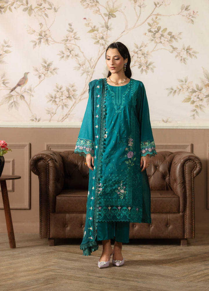 Noore by Ayleen Unstitched Embroidered Lawn 3 Piece Suit AY26ULN Feroza - Eid Collection