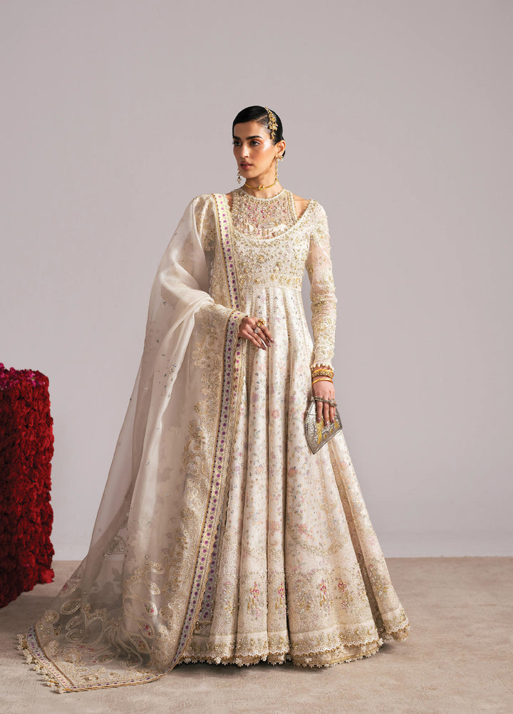 Freeshia by Suffuse Unstitched Organza Embroidered Suits 3 Piece SSY26UF ISHANI - Wedding Collection
