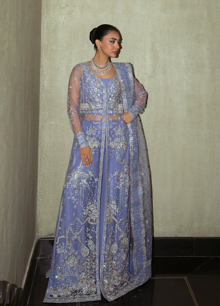 Pari Naaz by Neeshay Embroidered Net Suits Unstitched 3 Piece NSH25PW Afsaneh - Formals Collection