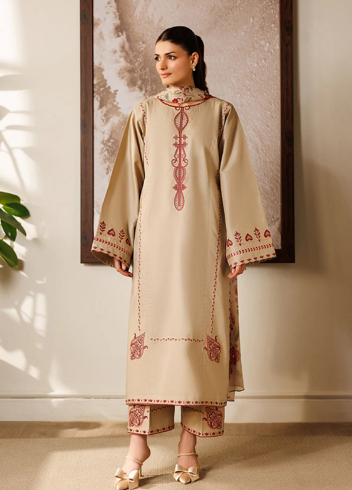 Winter Solstice by Panache Women RTW Embroidered Cotton 3 Piece Anna - Casual Collection