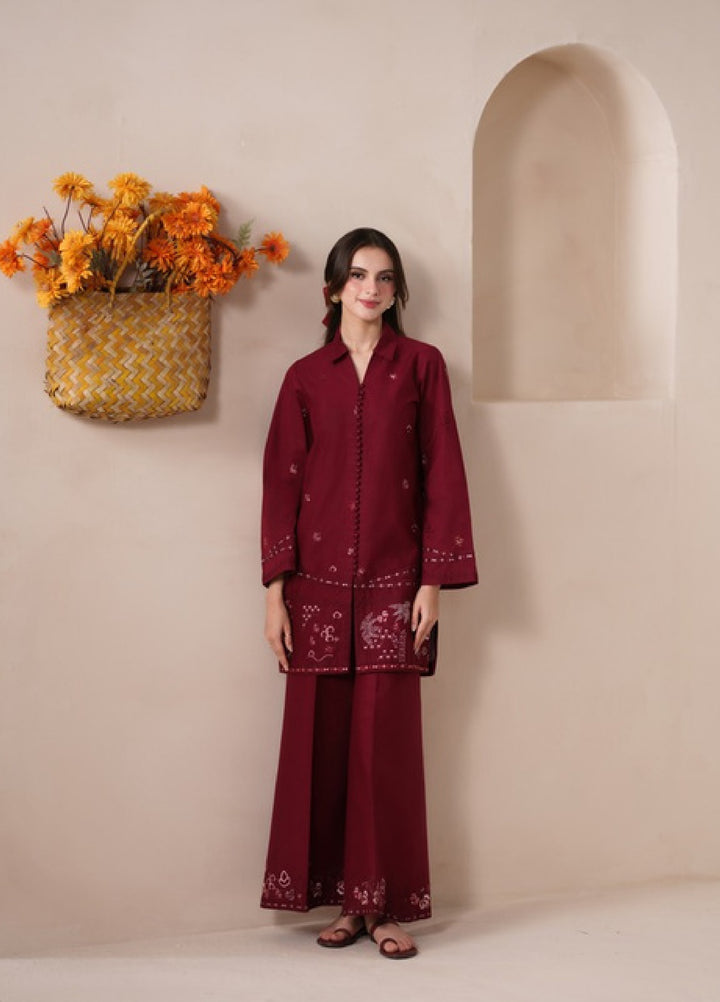 Neeshay Women RTW Embroidered Lawn 2 Piece Suit NSH26RL SB-14 - Casual Collection