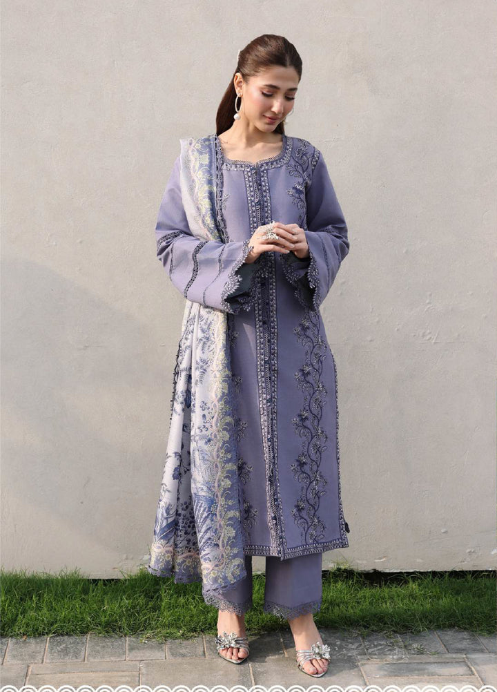 Florence by Rang Rasiya Unstitched Embroidered Lawn 3 Piece Suit RR26ULF Mahnaz - Festive Collection