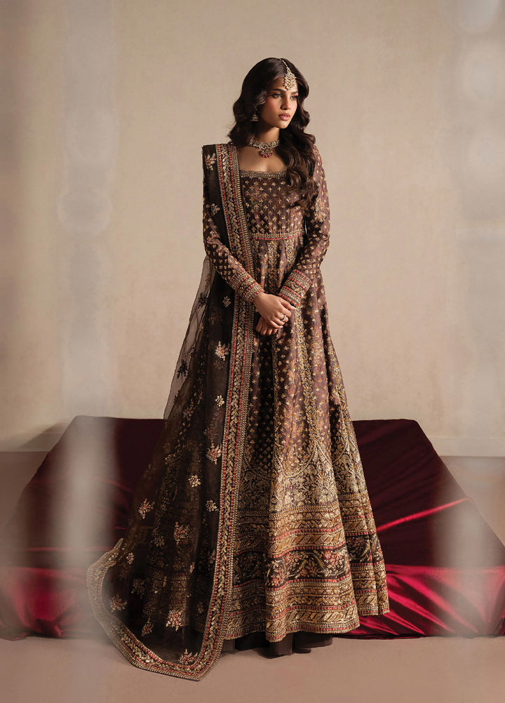 Qurbat by Ayzel Unstitched Embroidered Silk 3 Piece Suit AAF26UQ D-4 Nazaakat - Festive Collection