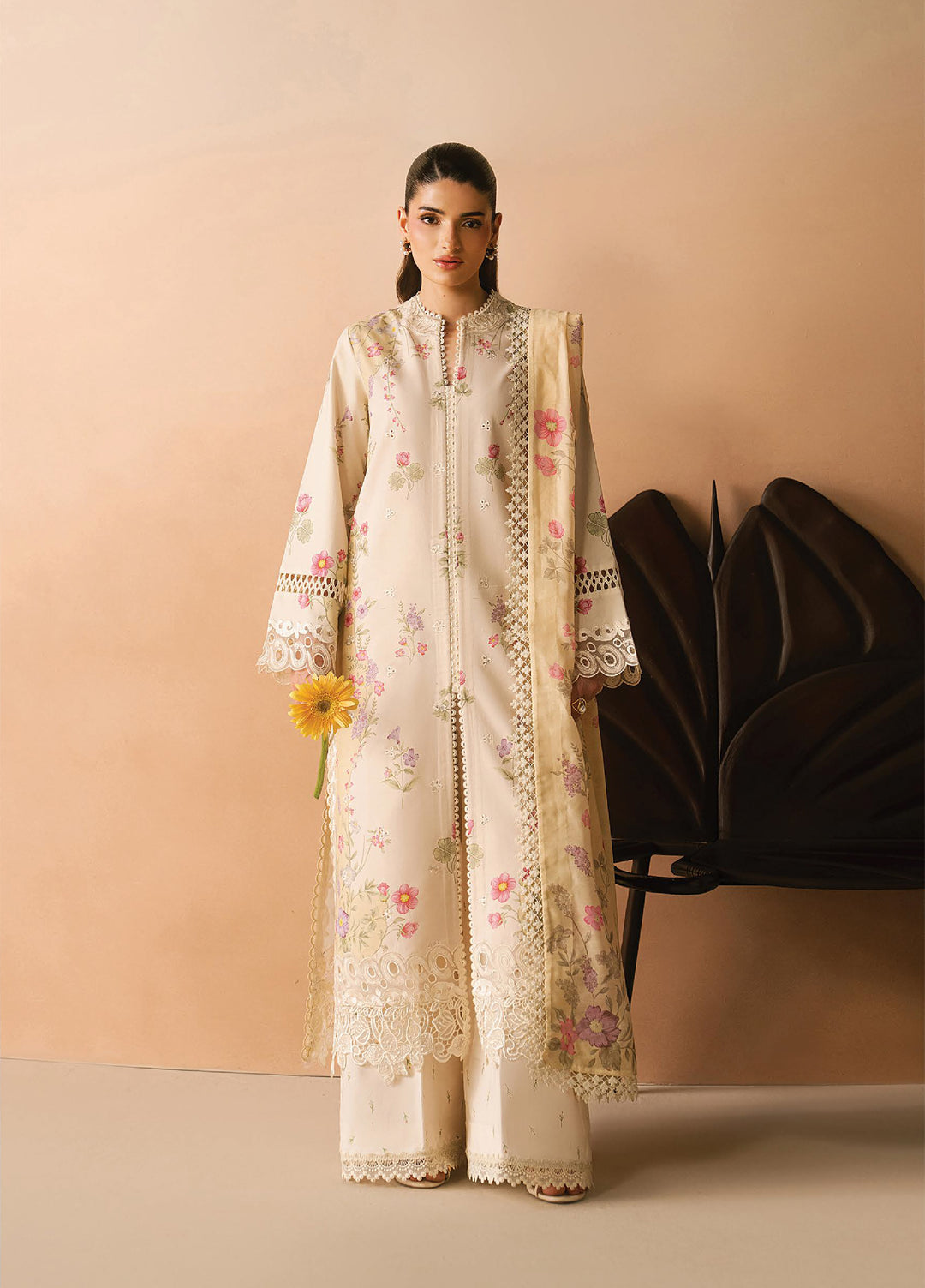 Haze A Prints by Afrozeh Unstitched Printed Lawn 3 Piece Suit AF26UAP FWU-107 Lumière - Summer Collection