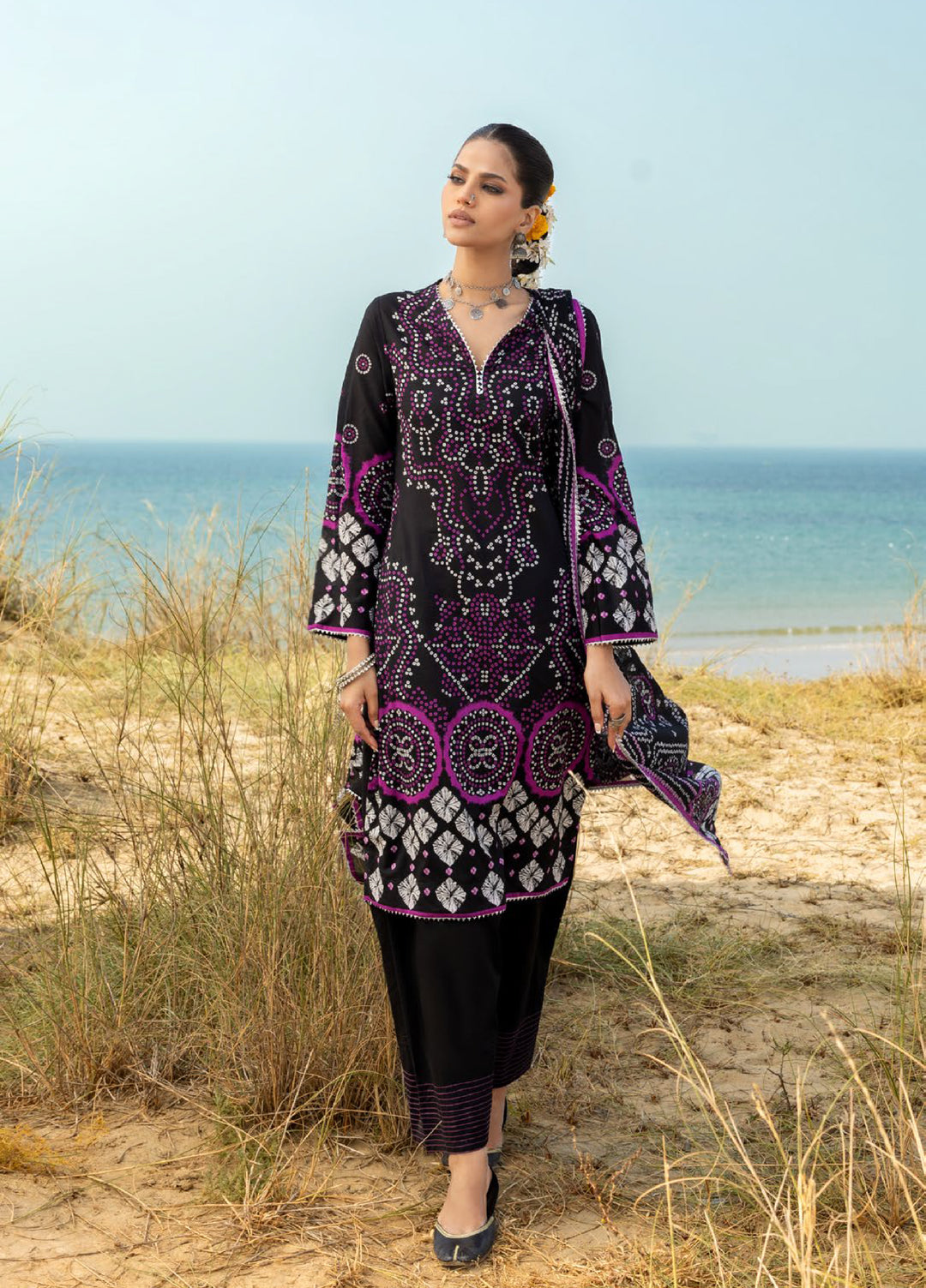 The Chunri by Gul Ahmed Unstitched Printed Lawn 3 Piece Suit GA26UTCL CL-62170 A - Summer Collection