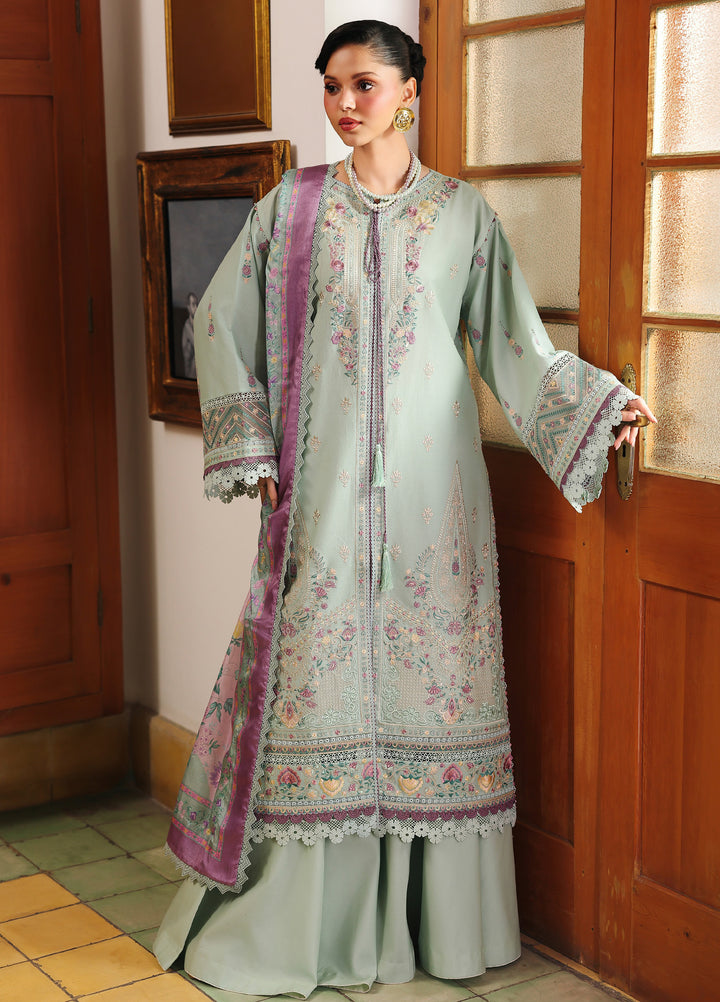 Lumina by Bin Ilyas Unstitched Embroidered Lawn 3 Piece Suit BI26UL L7 7A - Summer Collection