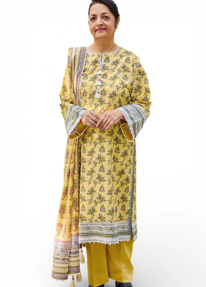 Tribute To Mother by Gul Ahmed Unstitched Printed Lawn 3 Piece Suit GA26UTM CL-62116 A - Summer Collection