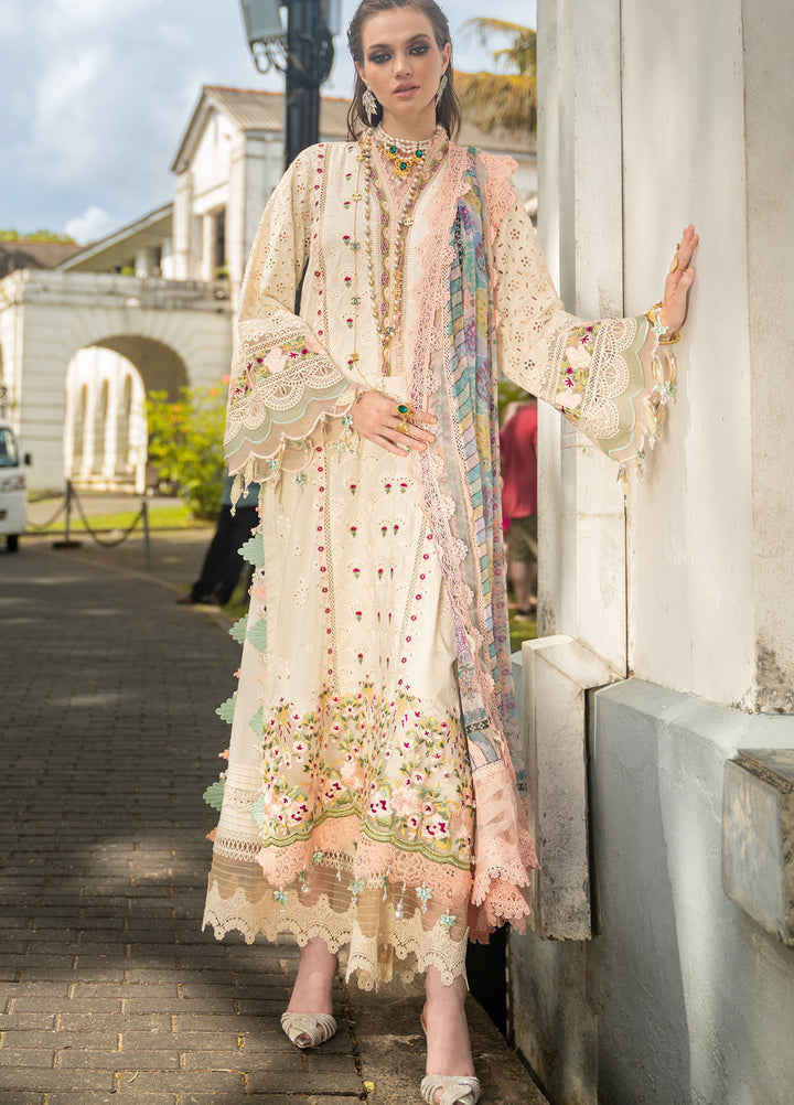 Neroli By Annus Abrar Unstitched Embroidered Lawn 3 Piece Suit ABR26UNL 09 Amal - Festive Collection