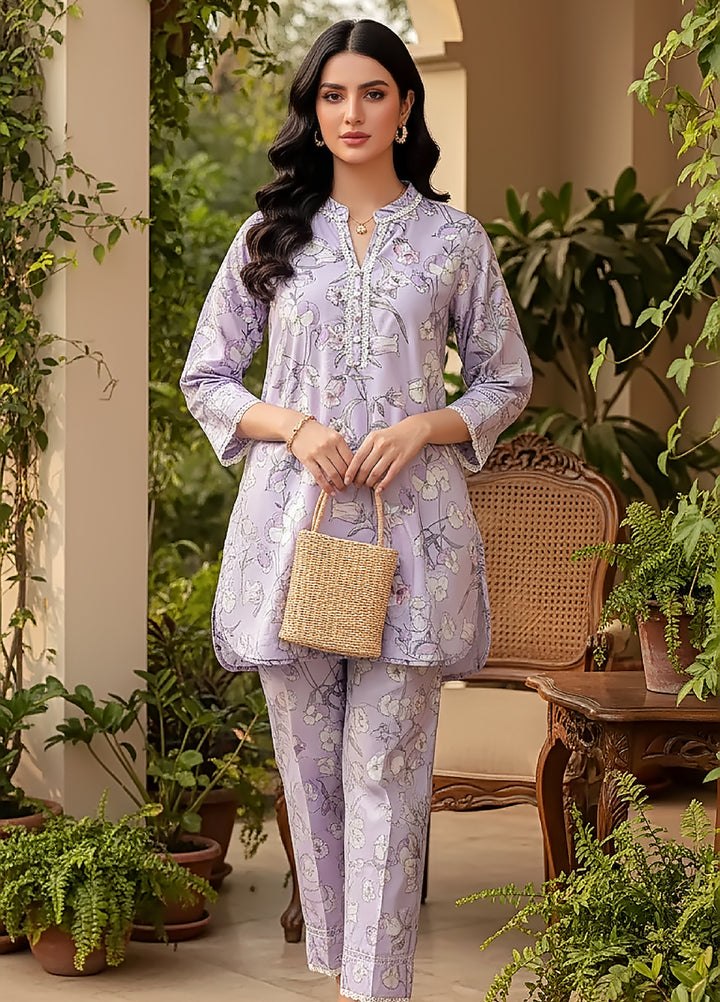 Lakhany Women Co Ord Pret Printed Cambric 2 Piece LG-RL-0292 - Winter Collection