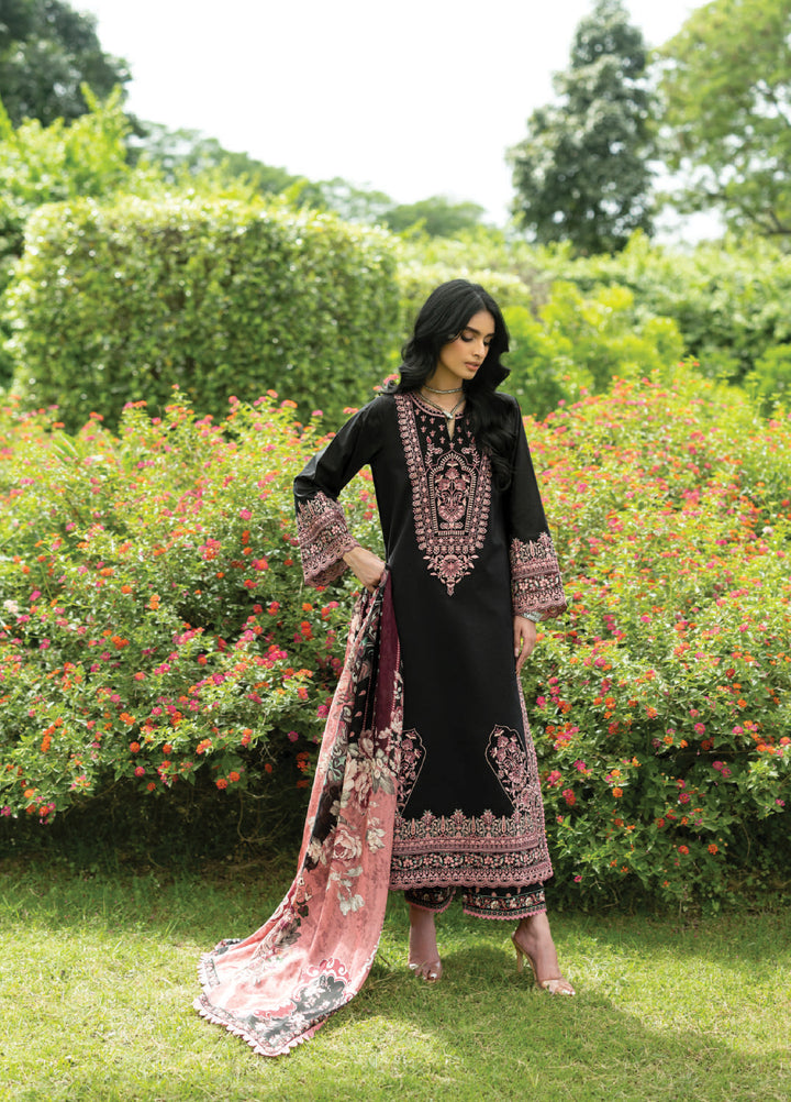 Zainab Chottani Unstitched Embroidered Lawn 3 Piece Suit ZC26ULE Seya 10 - Eid Collection