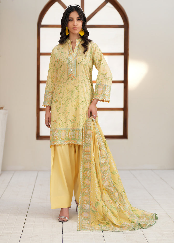 Salina by Regalia Textile Unstitched Printed Lawn 3 Piece Suit RG26DPS D-9 - Summer Collection