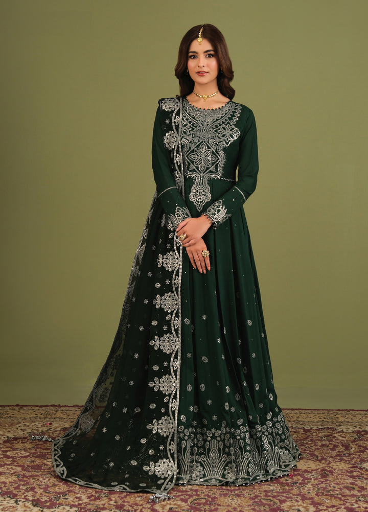 Alizeh Luxe Unstitched Raw Silk Embroidered 3 Piece Suit AFB26UL D-06 Alice - Winter Collection