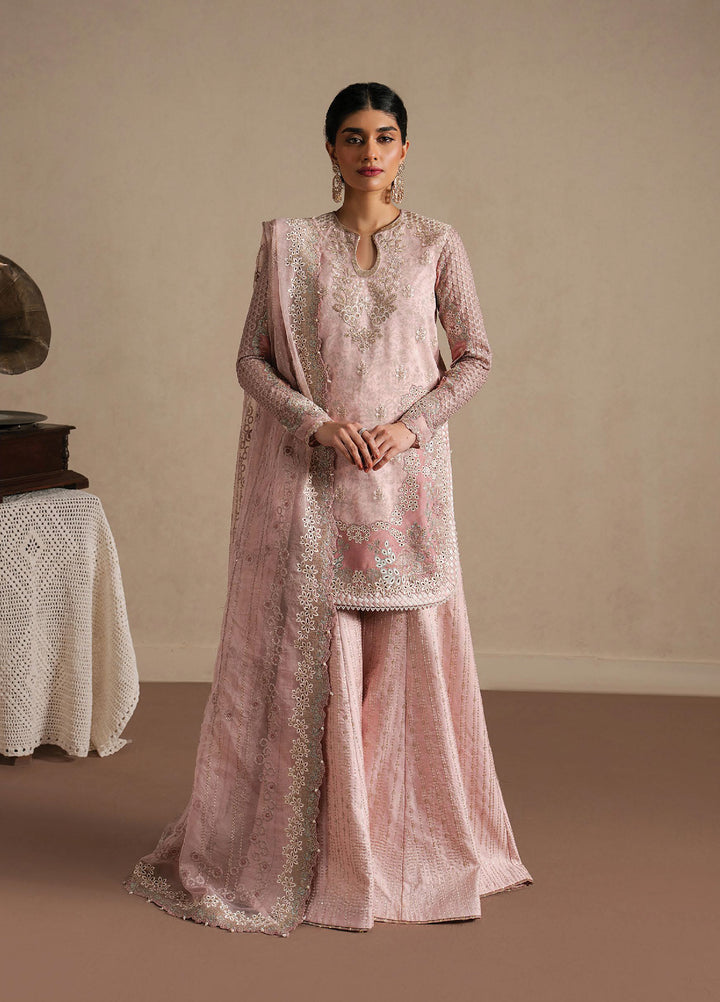 Qurbat by Ayzel Unstitched Embroidered Silk 3 Piece Suit AAF26UQ D-10 Silsila - Festive Collection