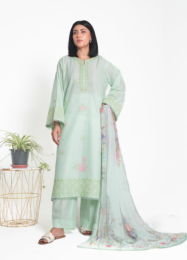Zyna RTW Embroidered Lawn 3 Piece Suit ZY26ULS VIREL - Summer Collection