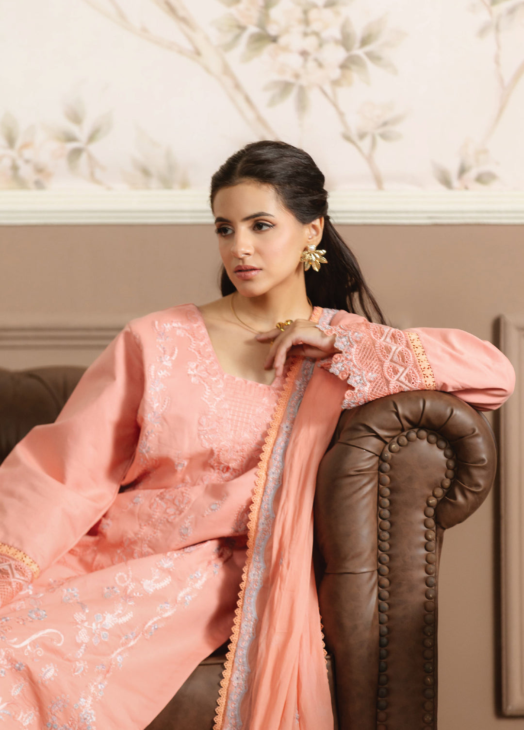 Noore by Ayleen Unstitched Embroidered Lawn 3 Piece Suit AY26ULN Chashm - Eid Collection