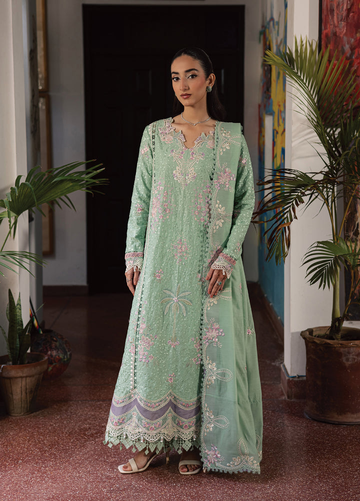 Celia by Zarposh Unstitched Embroidered Luxury Lawn 3 Piece Suit ZR26UCL MIREYA - Festive Collection