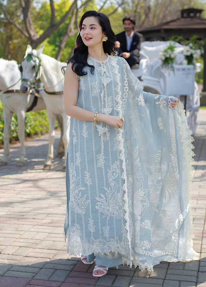 Rang Rasiya Unstitched Embroidered Luxury Lawn 3 Piece Suit RR26ULE AYLA - Eid Collection