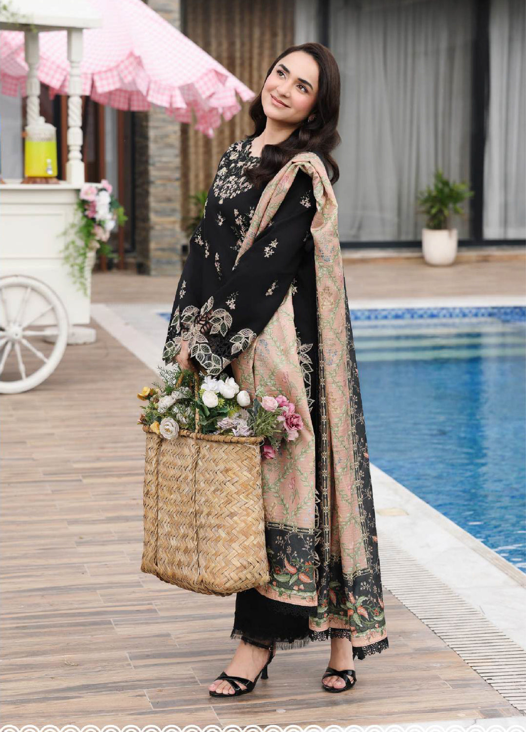 Florence by Rang Rasiya Unstitched Embroidered Lawn 3 Piece Suit RR26ULF Afsaneh - Festive Collection