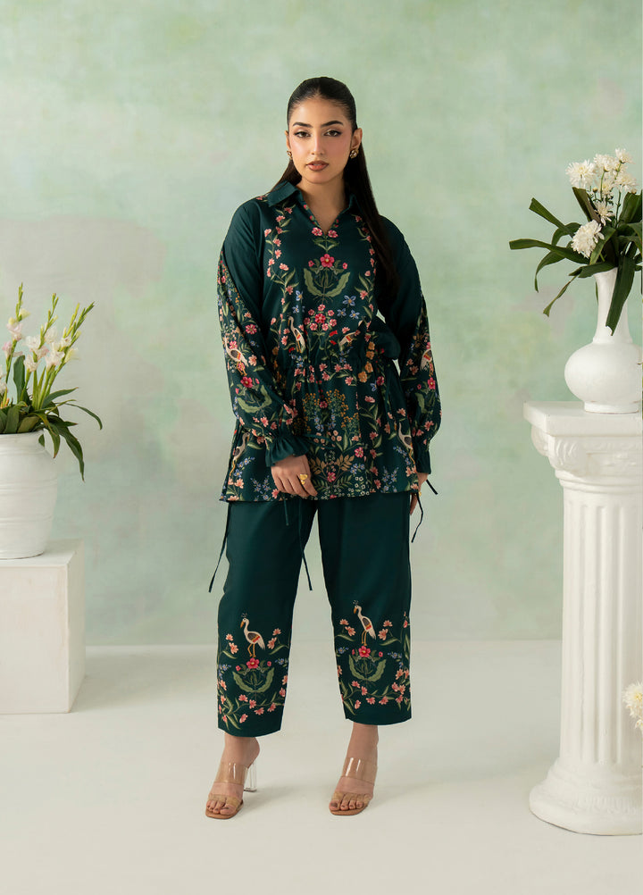 Folds by Zarposh RTW Printed Crepe 2 Piece Suit ZR26PF EVARA - Casual Collection