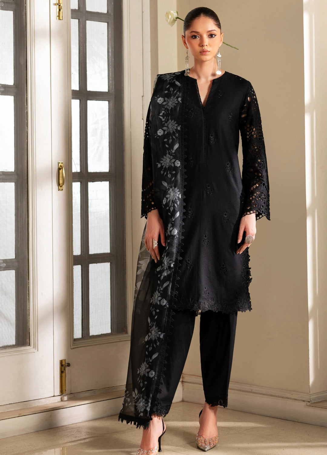 Zarif Unstitched Embroidered Lawn 3 Piece Suit ZR26ULF ISLA 04 - Festive Collection