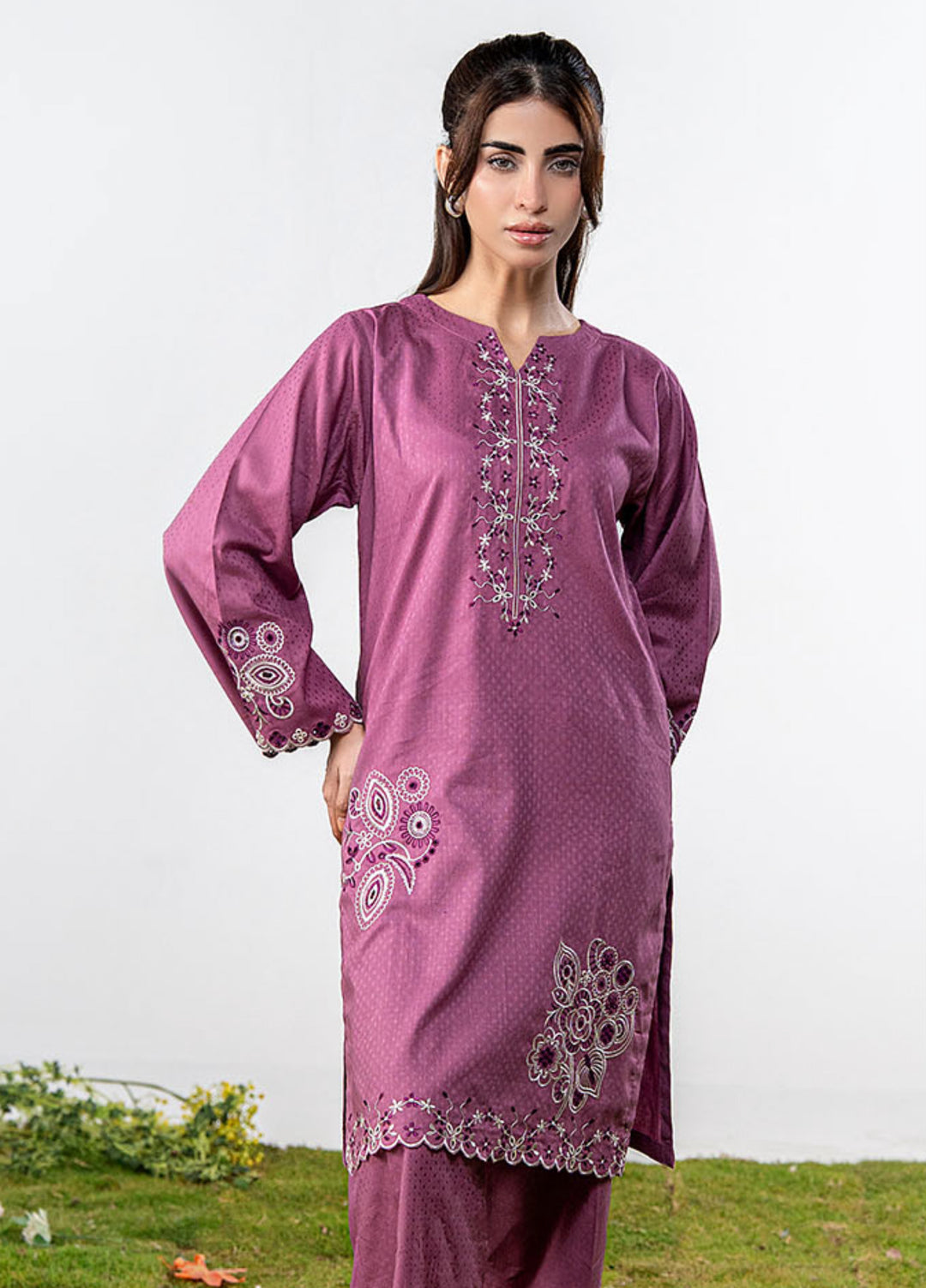 Luna by Manahil Lakhani RTW Embroidered Lawn 2 Piece Suit ML26ULL PRISM - Summer Collection