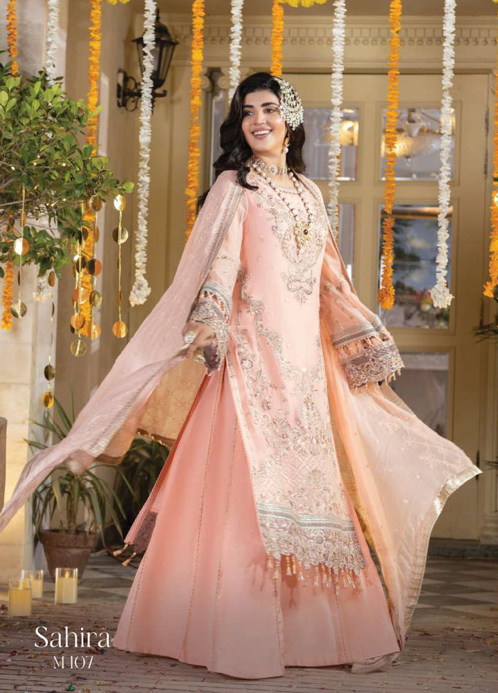Shagun by Imrozia Premium Women 3 Piece Chiffon Suit M-107 Sahira - Festive Collection
