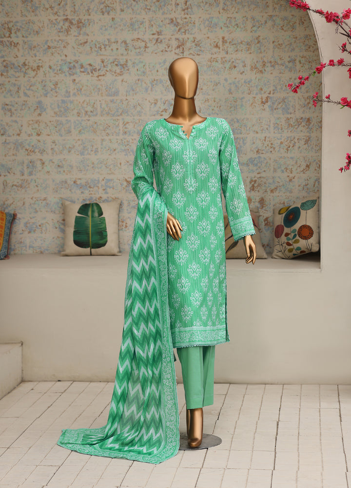 Nayab by HZ Textiles Unstitched Printed Cotton Lawn 3 Piece Suit HZ28UN NPC-01 - Casual Collection