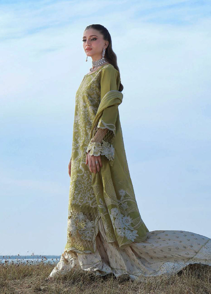 Rang Rasiya Premium Unstitched Embroidered Lawn 3 Piece Suit RR26UP D-11 Zariah - Festive Collection